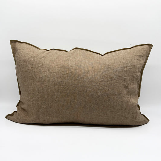 Crumpled Washed Linen Nude